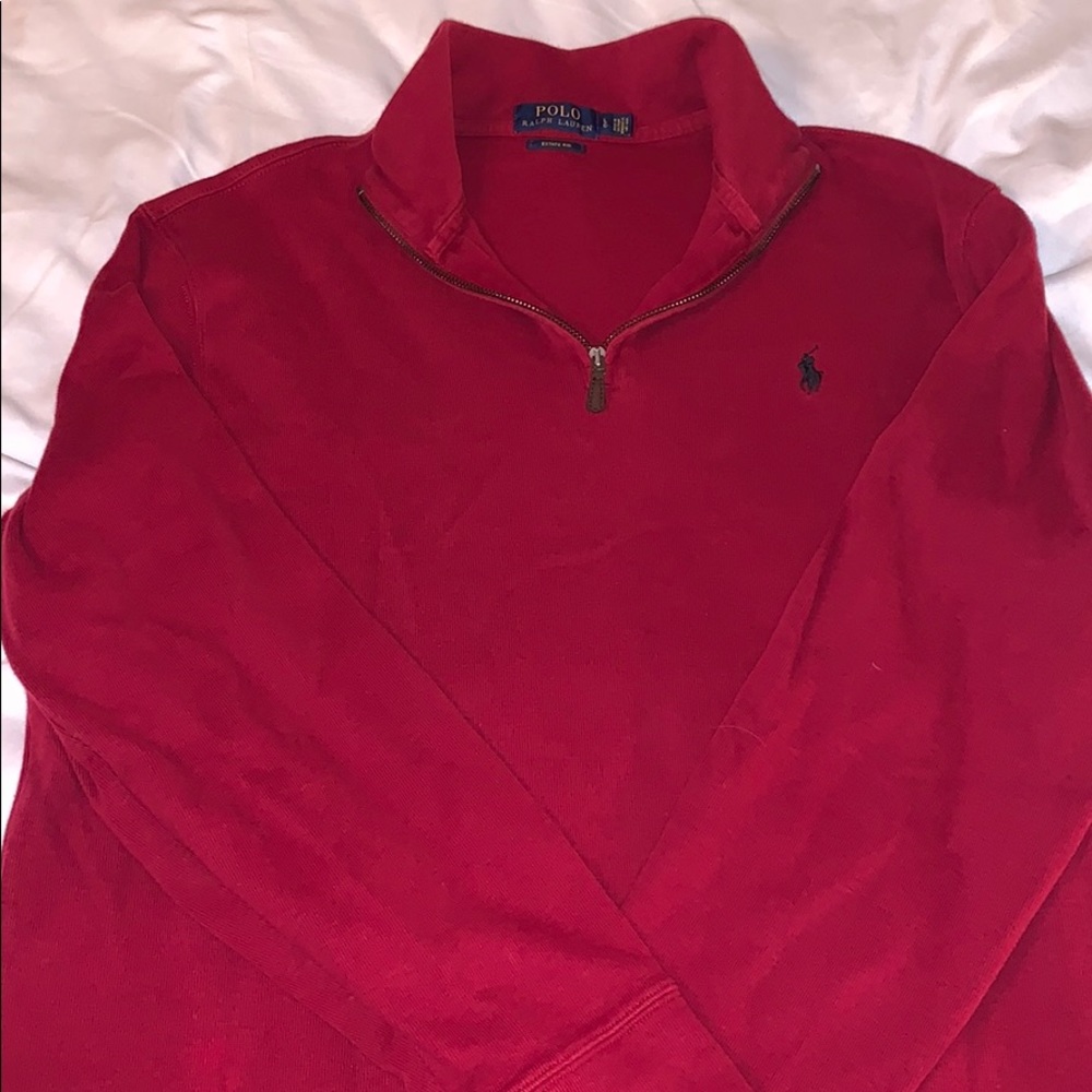 Ralph Lauren Polo 3/4 zip sweater